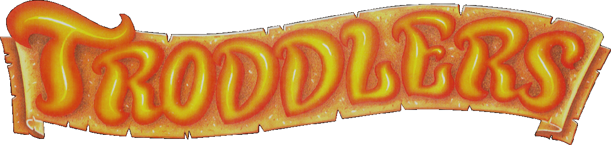 Troddlers logo for Super Nintendo